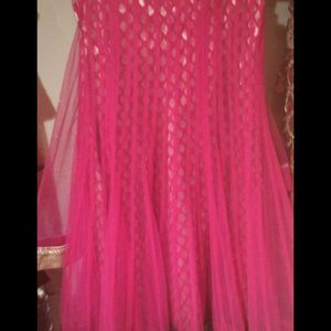 Fuchsia party lenga